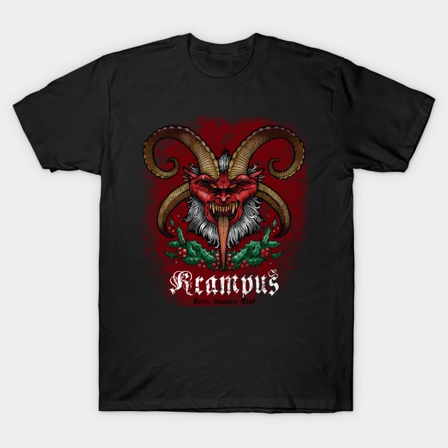 Krampus T-Shirt by celtichammerclub